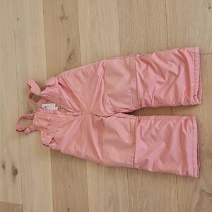 Cat And Jack Pink Snow Bib Age 3.